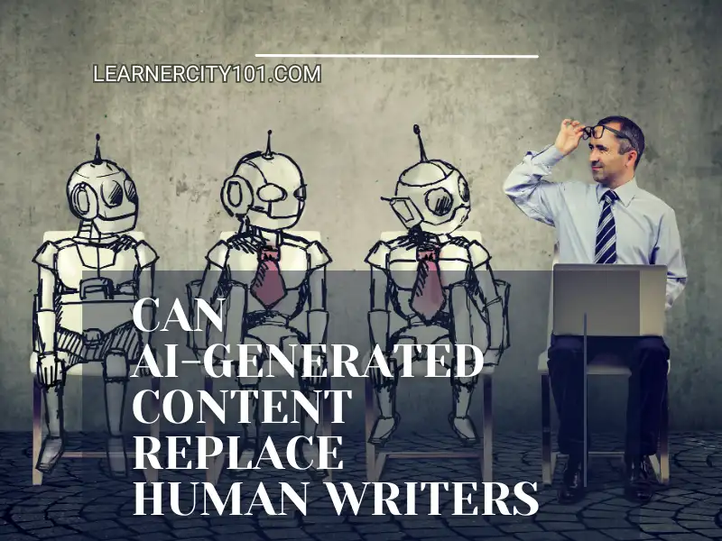 Can AI-generated content replace human writers